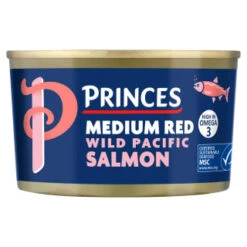 Princes Wild Pacific Medium Red Salmon 213g
