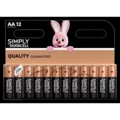 Duracell AA Alkaline Batteries 12pk
