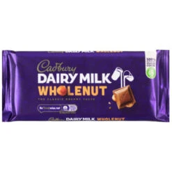 Cadbury Dairy Milk Wholenut 180g