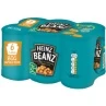 Heinz Beanz Family Pack - 6 X 415g -Stanlty Shop 254711 HEINZ BAKED BEANS FAMILY PACK 6X415G