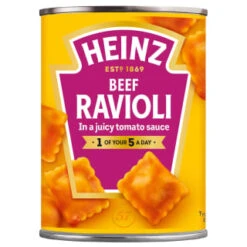 Heinz Beef Ravioli In Tomato Sauce 400g