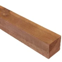 B&M Timber Post 6ft -Stanlty Shop 265499 6ft timber fence post