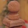 B&M Post Cap Ball Finial -Stanlty Shop 265503 post cap ball 3