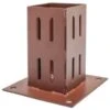 B&M Metpost Bolt Down Plain Box -Stanlty Shop 265552 metpost bolt down plain box for 50mm posts 2