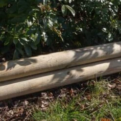 B&M Horizontal Log Edge 1m X 14cm -Stanlty Shop 265765 horizontal log edge 1mx14cm 4