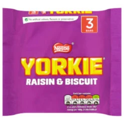 Nestlé® Nestle Yorkie Biscuits 3pk - Raisin & Biscuit