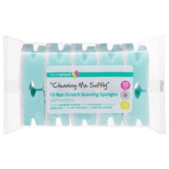 B&M Non Scratch Sponge Scourers 10pk