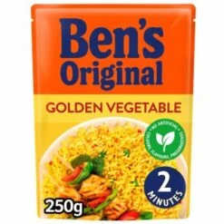 B&M Ben's Original Golden Vegetable Rice 250g