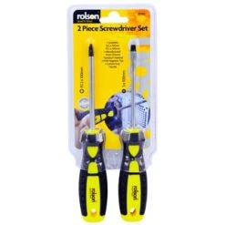 Rolson Screwdriver Set 2pc -Stanlty Shop 307024 2pc Screwdriver Set packaging1