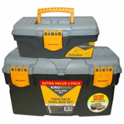Kingmann Mega Tool Box + Free 13" Toolbox Set
