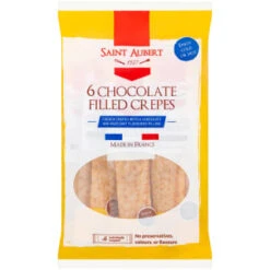 B&M St. Aubert Chocolate Filled Crepes 6pk