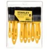 Stanley Hobby Paint Brush Set 10pk 2 Stanley Hobby Paint Brush Set 10pk -Stanlty Shop 311111 Stanley 10 pack Hobby Paint Brush Set1