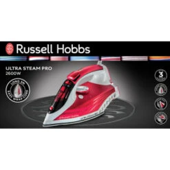 Russell Hobbs Ultra Steam Pro Iron 2600W -Stanlty Shop 312133 russell hobbs ultra steam pro iron 7