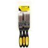 Stanley Dynagrip Synthetic Bristle Paint Brush Set 3pc 2 Stanley Dynagrip Synthetic Bristle Paint Brush Set 3pc -Stanlty Shop 316077 Stanley Dynagrip Symthetic Paint Brush Set 3pk