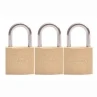 Rolson Brass Padlock 20mm 3pk -Stanlty Shop 316753 rolson 20mm brass padlock triple pack