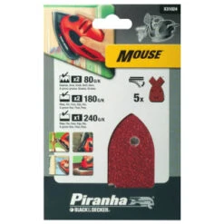 Black & Decker Mouse Sanding Sheets 5pk