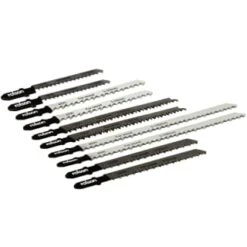 Rolson Jigsaw Blade Assortment 10pc 7 Rolson Jigsaw Blade Assortment 10pc -Stanlty Shop 323285 Rolson Jigsaw Blade Set 3