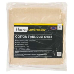 Harris Contractor Cotton Twill Dust Sheet
