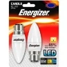 Energizer LED 25W B22 Candle Bulb 2pk -Stanlty Shop 323777 Energizer 2pk 25W CandleBC Bulbs Warm White