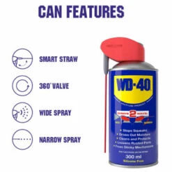 WD-40 Multi-Use Smart Straw 300ml -Stanlty Shop 330094 wd40 smar straw 300ml 2