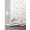 Natasha Floral Wallpaper - Grey -Stanlty Shop 330815 Debona Natasha Grey Wallpaper