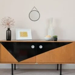 D-C-Fix Self-Adhesive Film 90cm X 2.1m - Glossy Black -Stanlty Shop 330979 dc fix glossy black 90x2m wallpaper 2