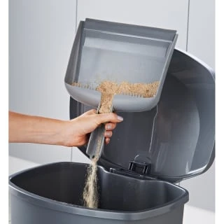 Addis Premium Dustpan & Brush - Grey 4 Addis Premium Dustpan & Brush - Grey - Image 2