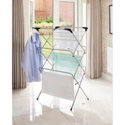Addis 3 Tier Clothes Airer With Hooks