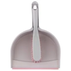 B&M Coloured Cleaning Brush Set 6pc -Stanlty Shop 338925 6 piece cleaning set dustpan and brush