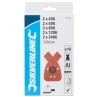 Silverline Sanding Sheets Assorted 10pk