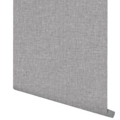Linen Wallpaper - Mid Grey -Stanlty Shop 341214 arthouse linen mid grey wallpaper 21