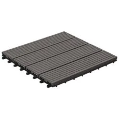 B&M Composite Decking Tiles 4pk - Grey 11 B&M Composite Decking Tiles 4pk - Grey -Stanlty Shop 342463 decking tiles grey 2
