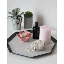 D-C-Fix Self-Adhesive Film 67.5cm X 2m - Silver Glitter -Stanlty Shop 344513 dc fix silver glitter self adhesive film 67 5cmx2m wallpaper 3