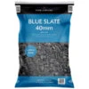 B&M Blue Slate -Stanlty Shop 348145 blue slate 40mm large pack