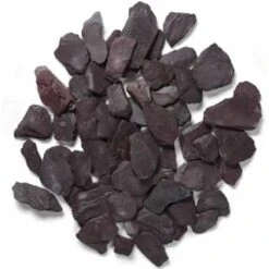 B&M Plum Slate Decorative Chippings - Bulk Bag 750kg -Stanlty Shop 348570 plum slate 40mm decorative chippings bulk bag 4