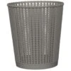 B&M Knit Effect Waste Bin -Stanlty Shop 349832 knit effect waste bin grey