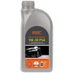 RAC Fully Synthetic Fuel Economy Motor Oil 5W-30 PSA 1L