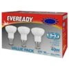 Eveready 40W E14 R50 Bulb 3pk 1 Eveready 40W E14 R50 Bulb 3pk -Stanlty Shop 355156 eveready 3pk r50 40w led warm white
