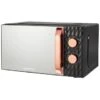 Goodmans Textured Microwave - Black & Rose Gold 1 Goodmans Textured Microwave - Black & Rose Gold -Stanlty Shop 355248 goodmans textured black and rose gold microwave 2