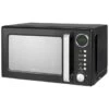 Goodmans Digital Microwave 20L Matt Black 1 Goodmans Digital Microwave 20L Matt Black -Stanlty Shop 355250 goodmans microwave black retro
