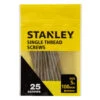 Stanley Single Thread Screws 25pk 100mm