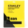 Stanley Aluminium Oxide Sandpaper 6pk - Assorted 2 Stanley Aluminium Oxide Sandpaper 6pk - Assorted -Stanlty Shop 355943 stanley aluminium oxide sandpaper diy 3