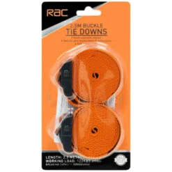 RAC Buckle Tie Downs 2.5m 2pk