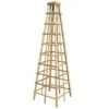 Large Garden Obelisk 2 Large Garden Obelisk -Stanlty Shop 357134 obelisk large natural timber