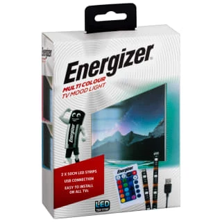 Energizer USB Mood Light 2 LED Strips 3 Energizer USB Mood Light 2 LED Strips
