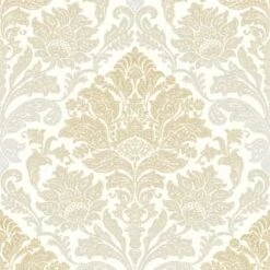 Ornamental Damask Yellow Wallpaper 5 Ornamental Damask Yellow Wallpaper -Stanlty Shop 358077 rasch blown damask yellow grey wallpaper 2
