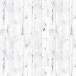 B&M Whittingham White Plank Effect Vinyl 2 X 3m