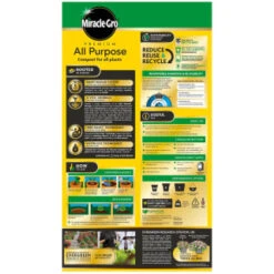 Miracle-Gro Premium All Purpose Compost 50L -Stanlty Shop 359358 miracle gro premium compost for all plants 50l 3