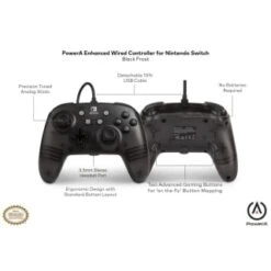 Nintendo Switch Enhanced Wired Controller - Black 8 Nintendo Switch Enhanced Wired Controller - Black -Stanlty Shop 363696 nintendo wired controller black 3