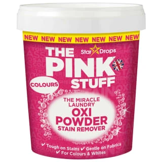 The Pink Stuff Oxi Powder Colours Stain Remover 1kg 3 The Pink Stuff Oxi Powder Colours Stain Remover 1kg